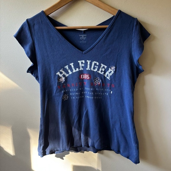 Tommy Hilfiger Y2K Graphic Tee - Picture 1 of 8
